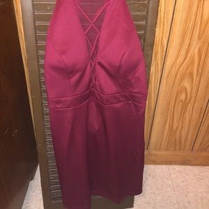 MAROON Formal dress